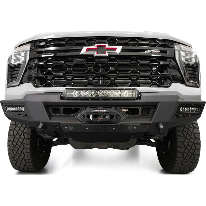 Addictive Desert Designs 24 Chevy Silverado 2500 Phantom Winch Front Bumper Model F820335070103 - Image 9