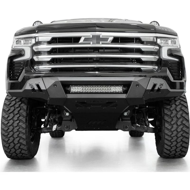 Addictive Desert Designs Chevy Silverado 1500 Black Label Front Bumper Model F140300010103 - Image 10