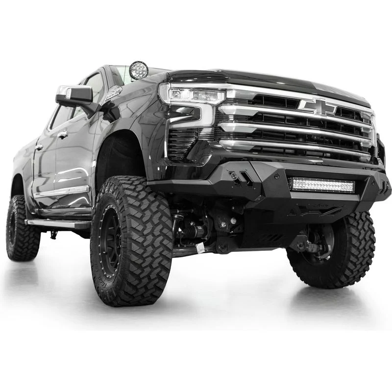 Addictive Desert Designs Chevy Silverado 1500 Black Label Front Bumper Model F140300010103 - Image 11