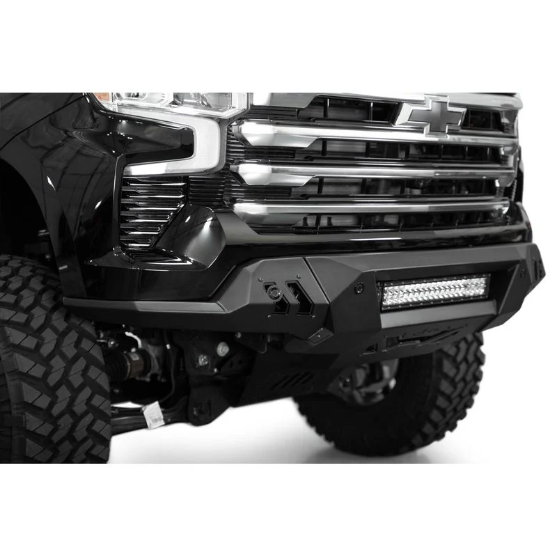 Addictive Desert Designs Chevy Silverado 1500 Black Label Front Bumper Model F140300010103 - Image 2