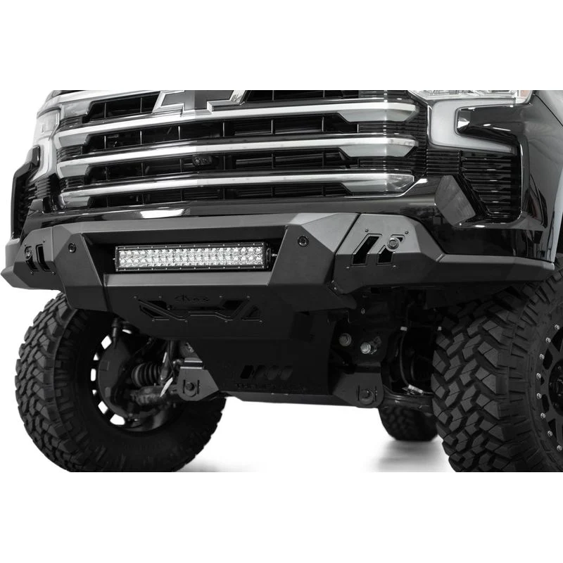 Addictive Desert Designs Chevy Silverado 1500 Black Label Front Bumper Model F140300010103 - Image 6