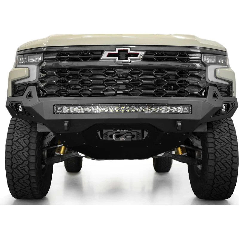 Addictive Desert Designs Chevy Silverado 1500 ZR2 Stealth Fighter Front Bumper Model F120083030103 - Image 10
