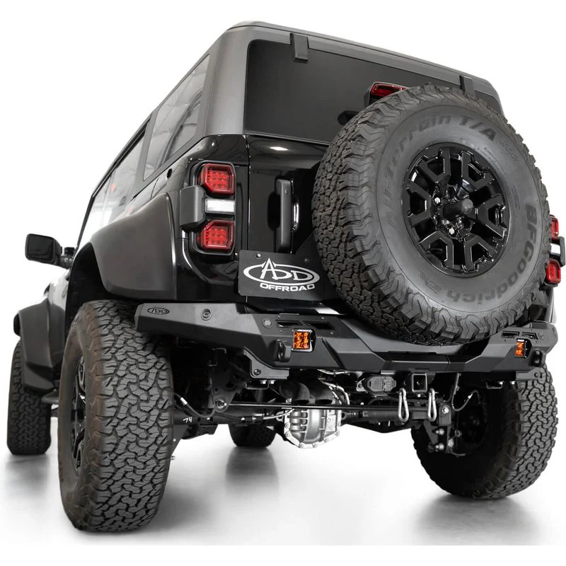 Addictive Desert Designs Ford Bronco Raptor Phantom Rear Bumper Model R260191090103 - Image 12
