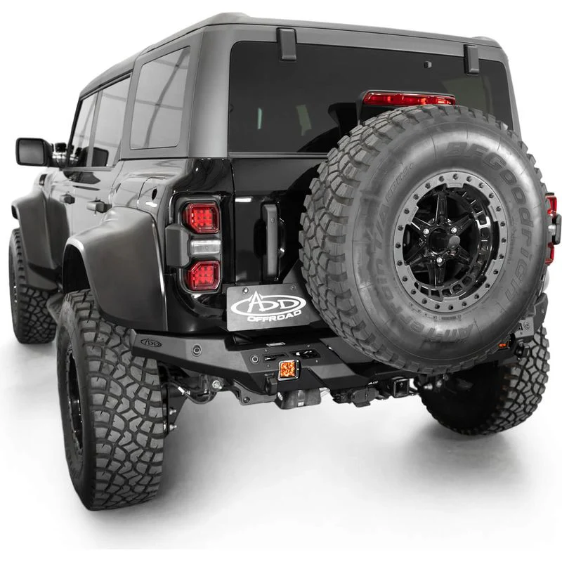 Addictive Desert Designs Ford Bronco Raptor Phantom Rear Bumper Model R260191090103 - Image 3