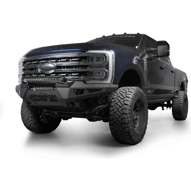 Addictive Desert Designs Ford Super Duty Honeybadger Front Bumper Model F810211770103 - Image 3