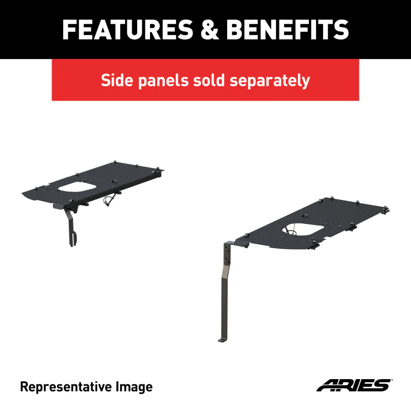 ARIES Jeep JK Unlimited Security Cargo Lid Center Section Model ALC25000-00 - Image 4