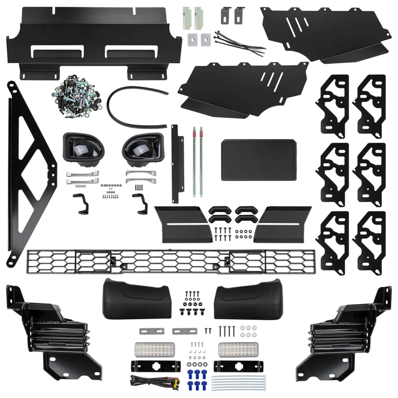 ARB Winch Summit Combination Bumper W/ Grille Guard Model 3415020B - Image 4