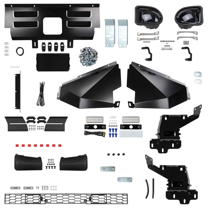 ARB Winch Summit Front Bumper W/ Grille Guard Model 3432220B - Image 4