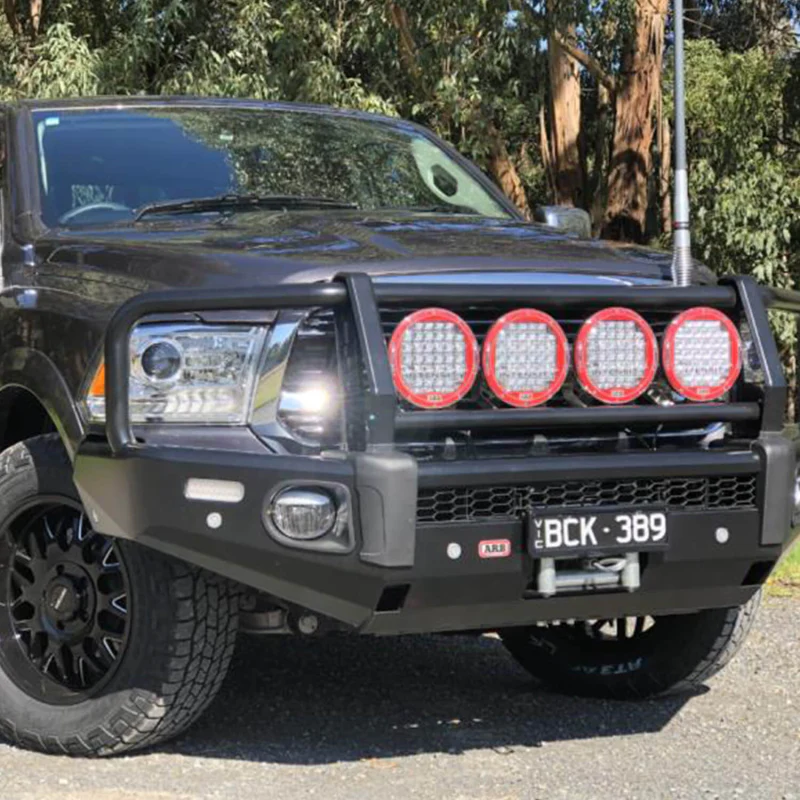 ARB Winch Summit Front Bumper W/ Grille Guard Model 3452040B - Image 5