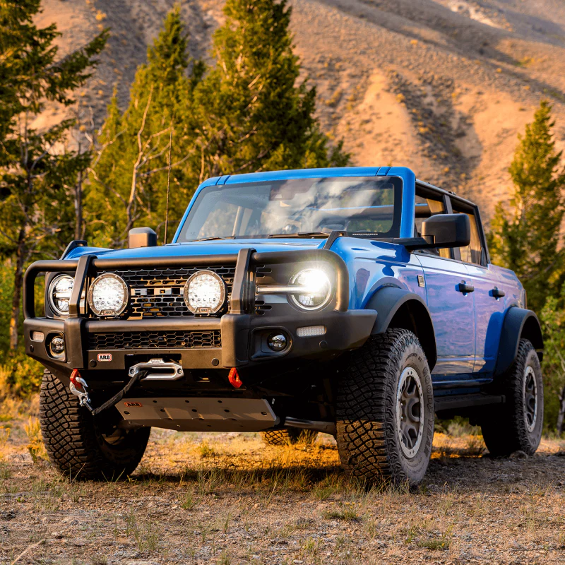 ARB Winch Summit Front Bumper W/ Grille Guard Model 3480010B - Image 4