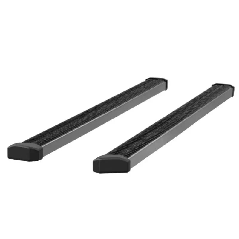 ARIES SlimGrip 5" x 88" Black Aluminum Running Boards (No Brackets) Model 216088