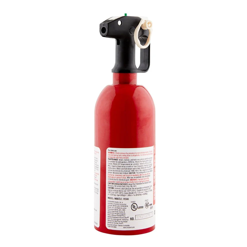 BRK First Alert Automotive Fire Extinguisher UL Rated 5-B:C FESA5 Model AUTO5 - Image 2