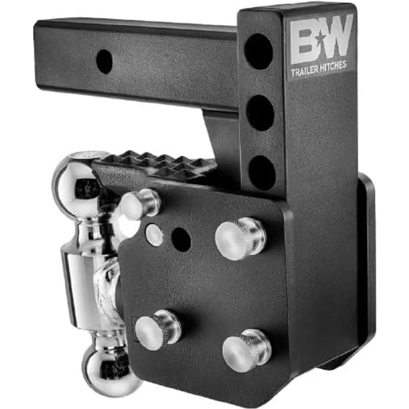 B&W Trailer Hitches Tow & Stow Pintle Adjustable Ball Mount Model TS10053B - Image 2