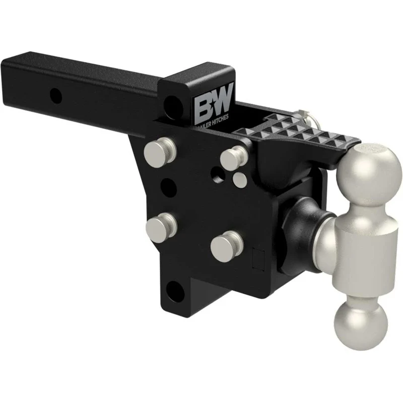 B&W Trailer Hitches 2.5 Mdl 8 Pintle - 2" and 2-5/16" Ball Model TS20053B - Image 2