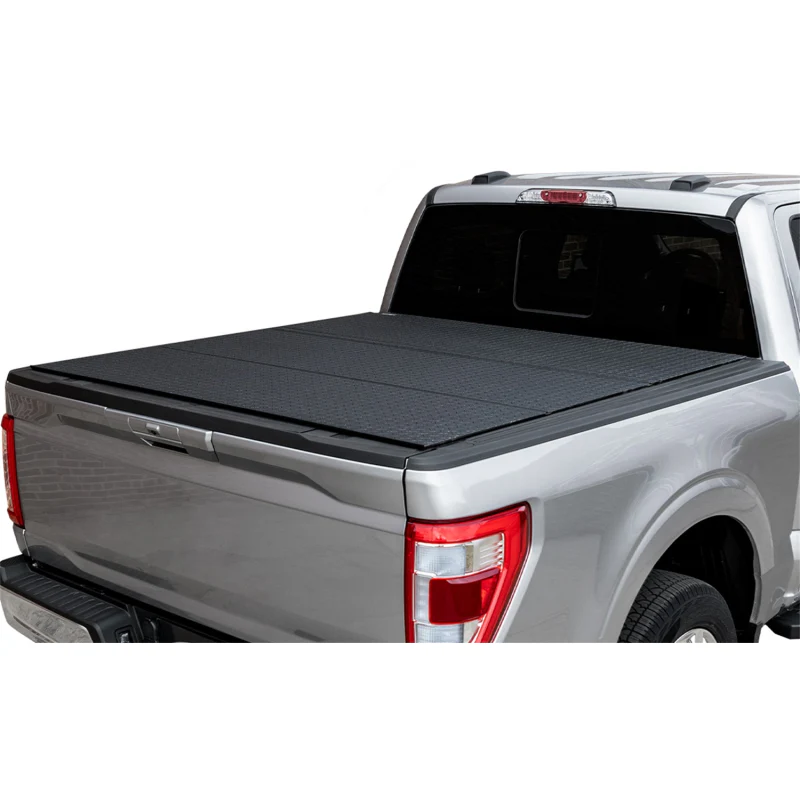Access LOMAX™ Professional Series Tonneau Cover Diamond Plate Finish Split Rail Model B0010049