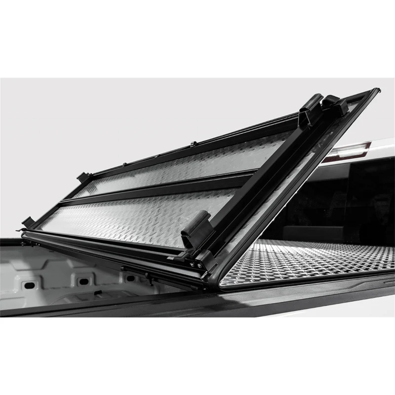 Access LOMAX™ Hard Tri-Fold Cover Black Urethane Finish Single Rail Model B3020079 - Image 2