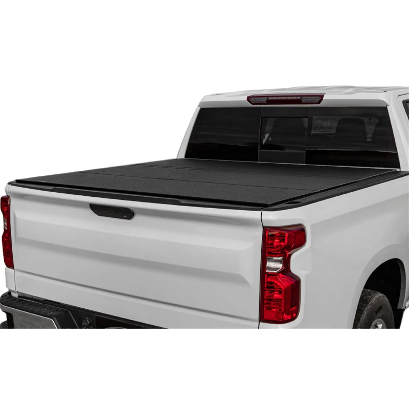 Access LOMAX™ Hard Tri-Fold Cover Black Urethane Finish Single Rail Model B3050079