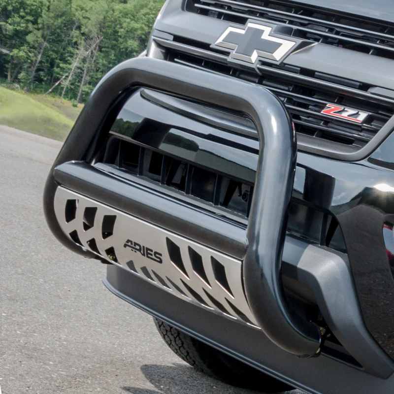 ARIES 2-1/2" Black Steel Bull Bar, Select Chevrolet Colorado, GMC Canyon Model B35-4010 - Image 2