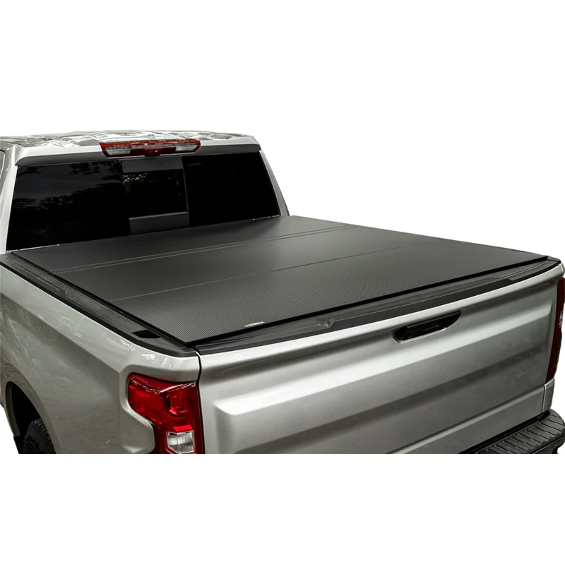 Access LOMAX™ Hard Tri-Fold Cover Carbon Fiber Finish Single Rail w/Deck Rail Model B5050099
