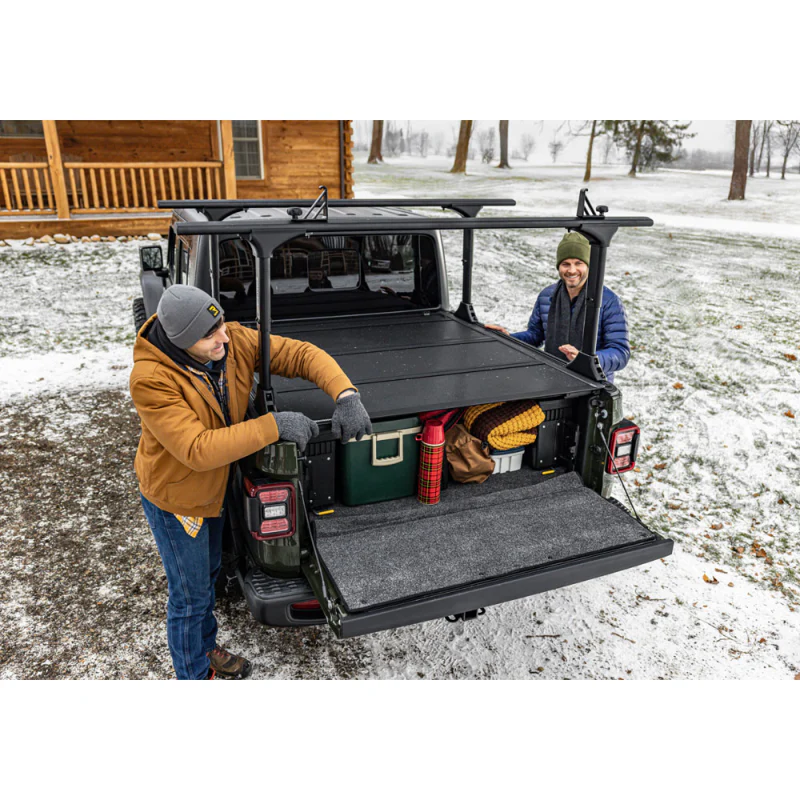 Bak Industries BAKFlip MX4 TS Hard Folding Truck Bed Cover - 2016-2023 Toyota Tacoma 6' 2" Bed with Deck Rail System Model 449427TS - Image 16