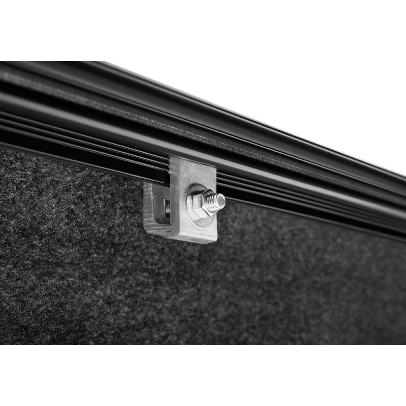 Bak Industries Revolver X2 Hard Rolling Truck Bed Cover - Rail Mounts Near Top of Bed Rail - Rails Can Be Lowered Using Drop Down Brackets - 2024 Toyota Tacoma 5' Bed Model 39446 - Image 9