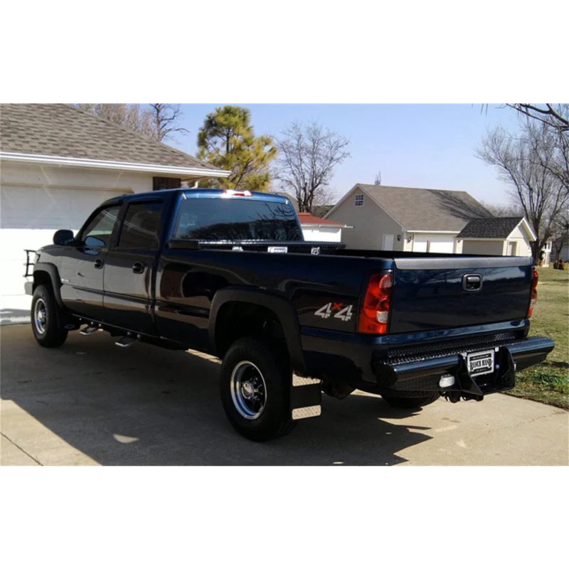 Ranch Hand Legend Series Rear Bumper Fits Select 01-07 Chevrolet/GMC Silverado/Sierra 2500 HD Model BBC010BLL - Image 4