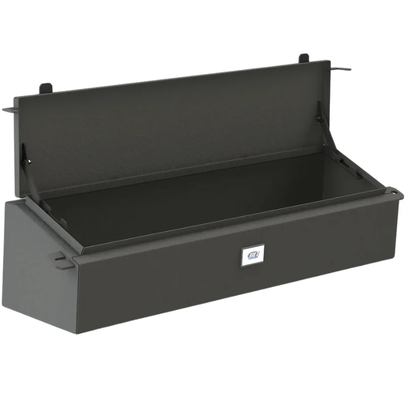 BCI Fabrication Slanted Top Mount Flatbed Toolbox 60" Single Lid Model SSB5 - Image 3