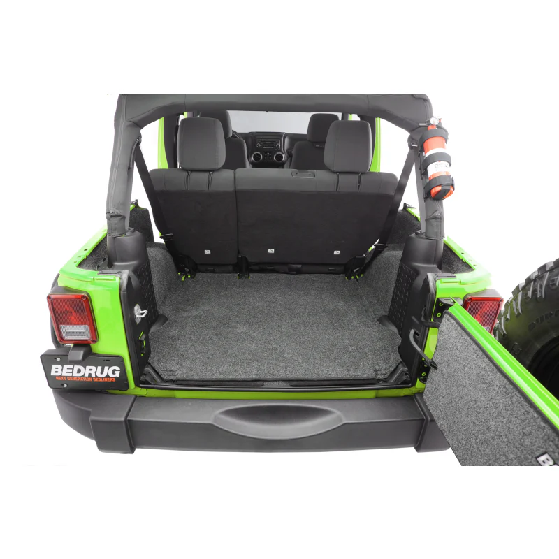 Bedrug Jeep Bedrug 4Dr Rr 5Pc Cargo Kit (Inc Tlgte & Tub Liner) Model BRJK11R4 - Image 3