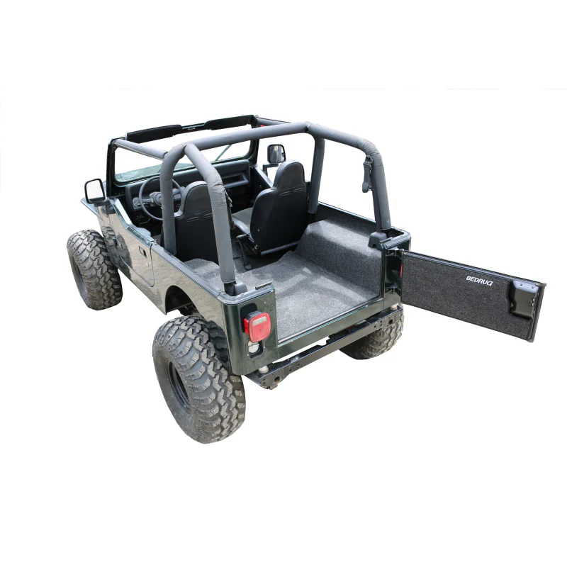 Bedrug Jeep Bedrug Rr Kit W/Gussets 4Pc Floor Kit Model BRCJ76R - Image 4