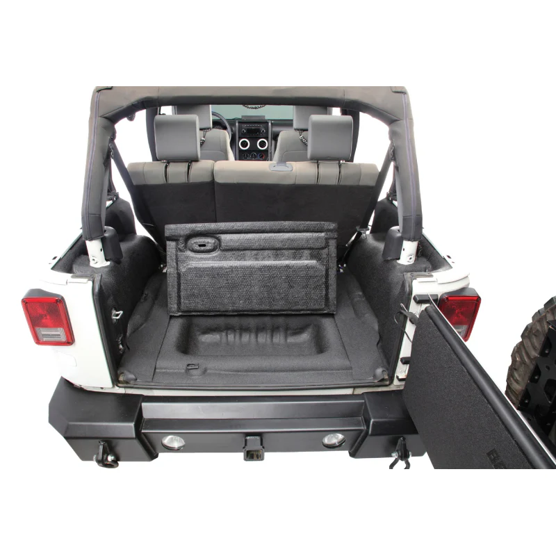 Bedrug Jeep Bedtred 2Dr Rear 5Pc Cargo Kit (Inc Tlgte & Tub Liner) Model BTJK07R2 - Image 3