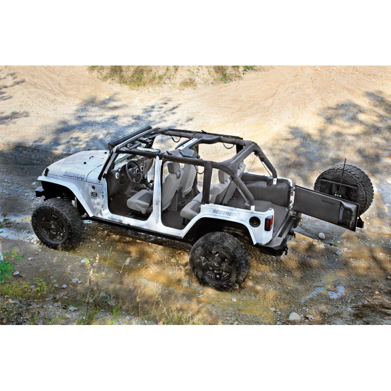 Bedrug Jeep Bedtred 4Dr Rr 5Pc Cargo Kit (Inc Tlgte & Tub Liner) Model BTJK07R4 - Image 6
