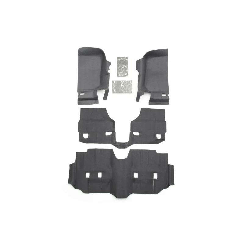 Bedrug Jeep Bedtred 4Dr Front 4Pc Floor Kit (Inc Heat Shields) Model BTJK07F4