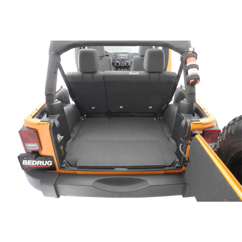 Bedrug Jeep Bedtred 2Dr Rear 5Pc Cargo Kit (Includes Tailgate & Tub Liner) Model BTJK11R2 - Image 2