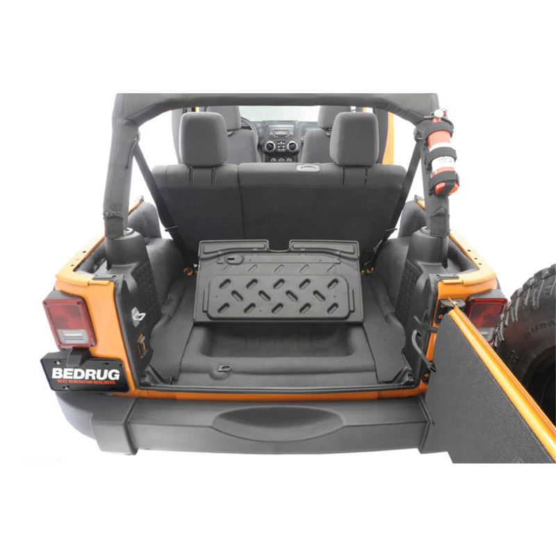 Bedrug Jeep Bedtred 2Dr Rear 5Pc Cargo Kit (Includes Tailgate & Tub Liner) Model BTJK11R2 - Image 3