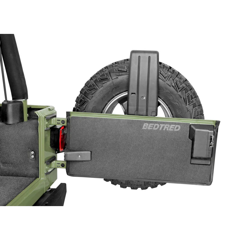Bedrug Jeep Bedtred Rear 4Pc Cargo Kit (Includes Tailgate Mat) Model BTTJ97R - Image 5