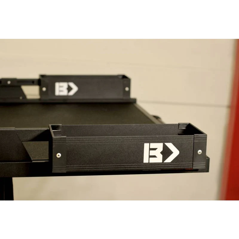 Bedslide BedBin Black Mini Kix 7 Inch X 18 Inch 2 pc Bin Kit Model BSA-MKB - Image 3