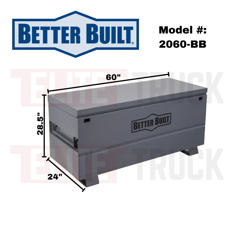 Better Built 60" Job Site Storage Chest Box Model 2060-BB - Image 2