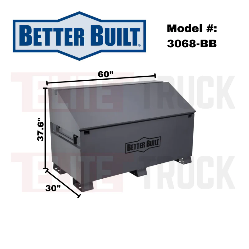 Better Built 60" Job Site Storage Sloped Chest Box Model 3068-BB - Image 2
