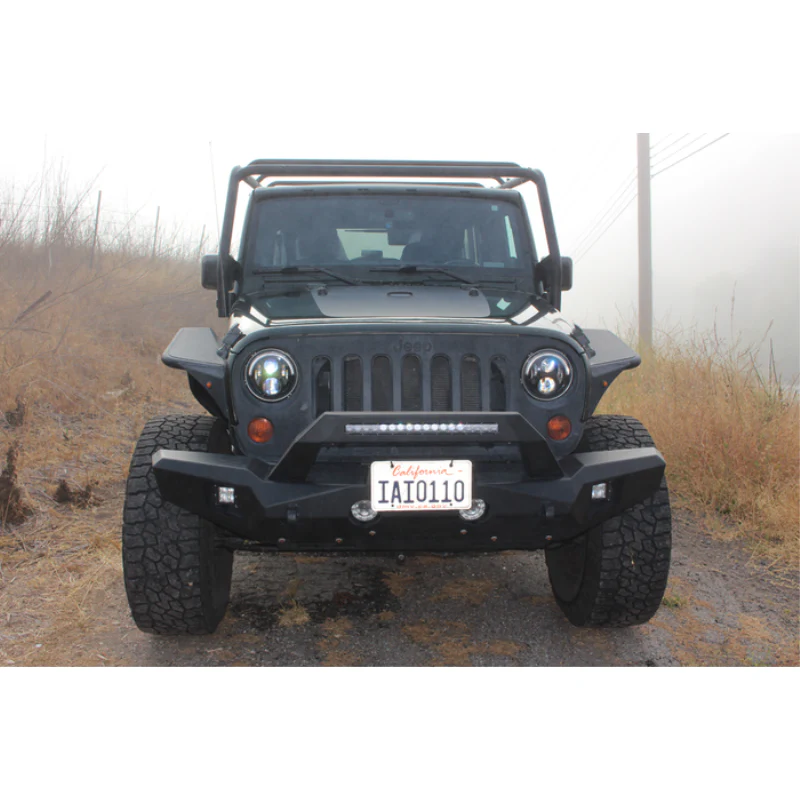 Body Armor 4x4 2007-2024 Jeep Wrangler Jk/Jl & Gladiator Jt Orion Full-Width Front Bumper Model JP-19537 - Image 2