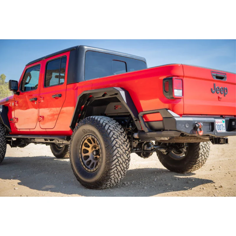 Body Armor 4x4 2019-2024 Jeep Gladiator Jt Rear Fender Flares Model JT-6103 - Image 2