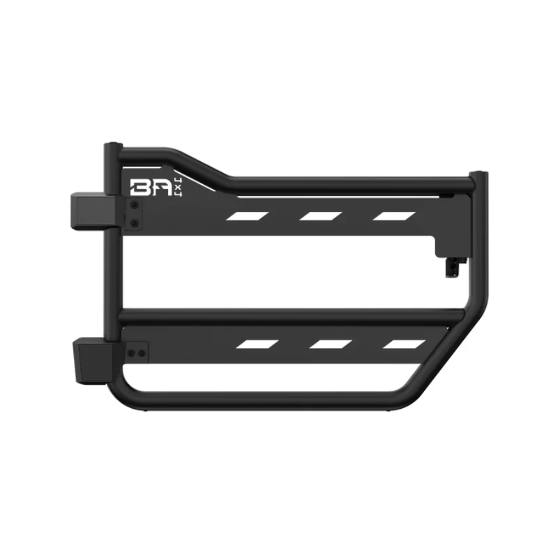Body Armor 4x4 2021-2024 Ford Bronco Front Tube Doors With Webbing, Pair Model FB-6154
