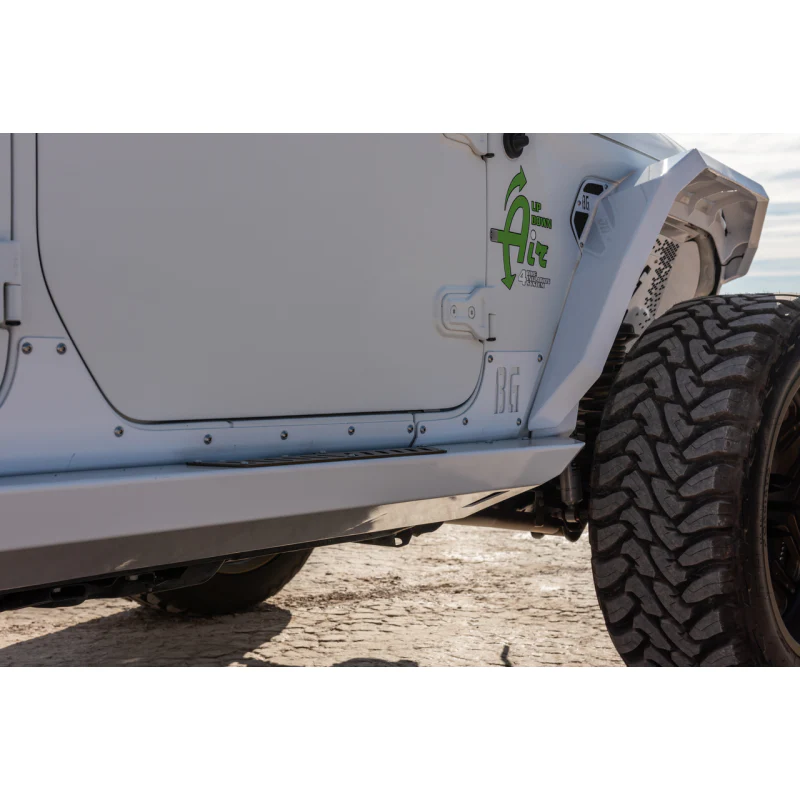 Bodyguard Rock Sliders 4 Door Texture Black Powder Coat Model LPF21MT - Image 3