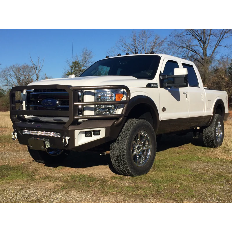 Bodyguard A2 Front Extreme - ACC Compatible W/ Mesh Grille With Camera Harness Texture Black Power Coat **Fits 450/550 Fender Trim** Model CEF17DNTMH - Image 2