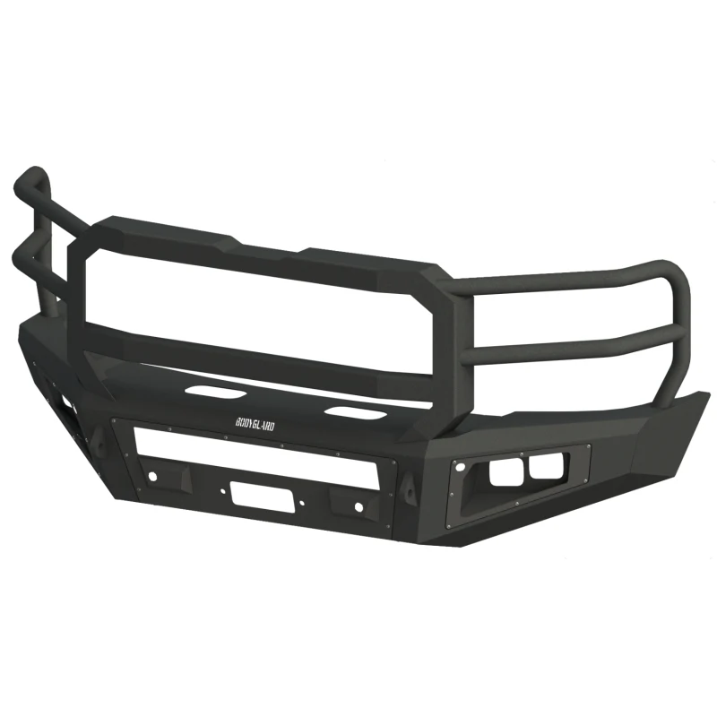 Bodyguard A2 Front Extreme - ACC Compatible W/O Sensor Cutouts W/ Mesh Grille No Camera Harness Bare Metal Model CEF17BNBMN