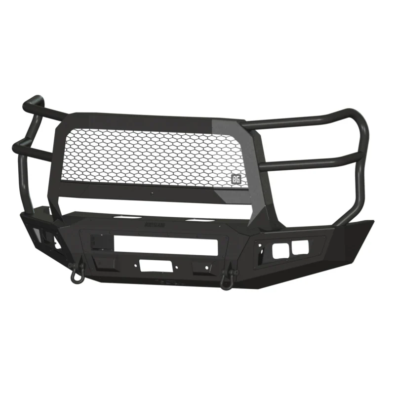 Bodyguard A2 Front Extreme Sensor Cutouts W/ Mesh Grille With Camera Harness Bare Metal Model CEC24BYBMH