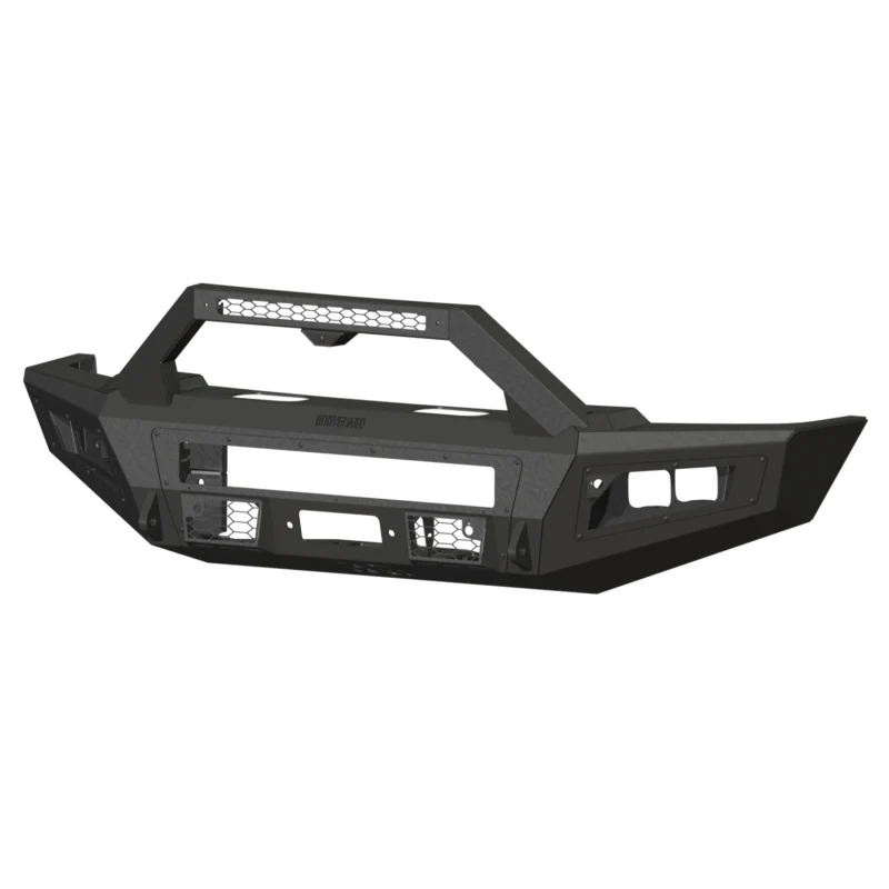 Bodyguard A2 Front Sport - Sensor Cutouts W/O Mesh Grille No Camera Harness Or Pod Bare Metal Model CCF23BYBNN