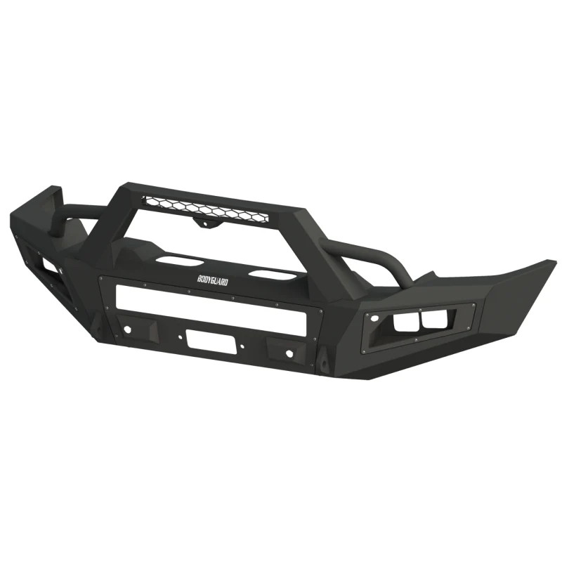 Bodyguard A2 Front Sport - Sensor Cutouts W/O Mesh Grille With Camera Harness + Pod Bare Metal Model CCG20BYBNB