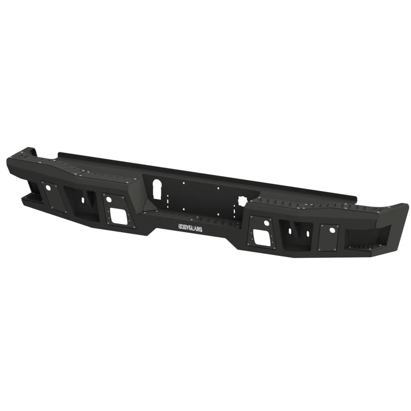 Bodyguard A2 Rear - Sensor Cutouts Light Cutouts Bare Metal Model DFF17BYLB
