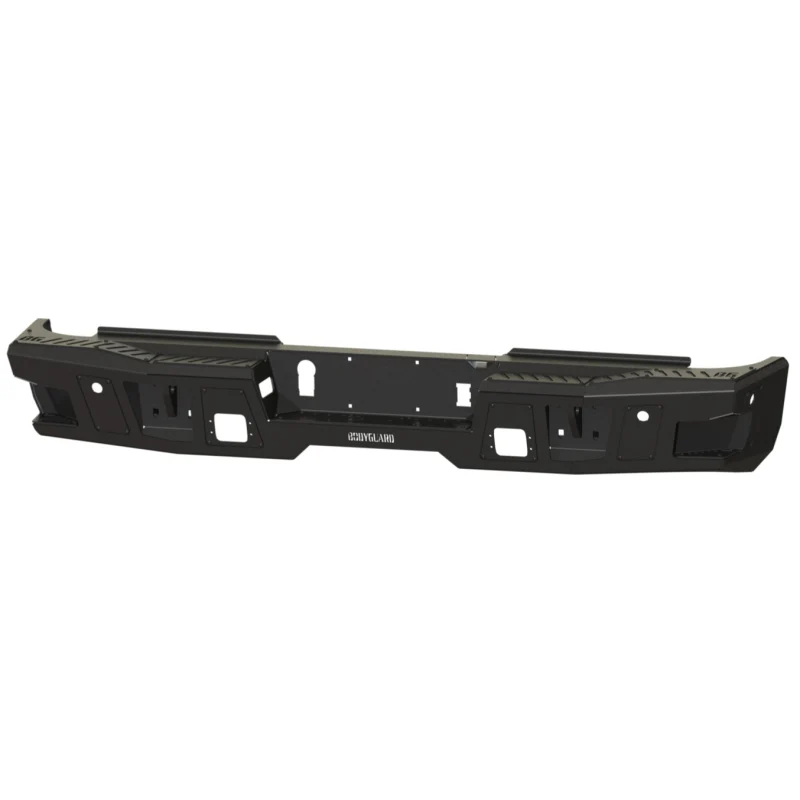 Bodyguard A2 Rear - W/O Sensor Cutouts Light Cutouts Texture Black Powder Coat Model DFR19BNLT