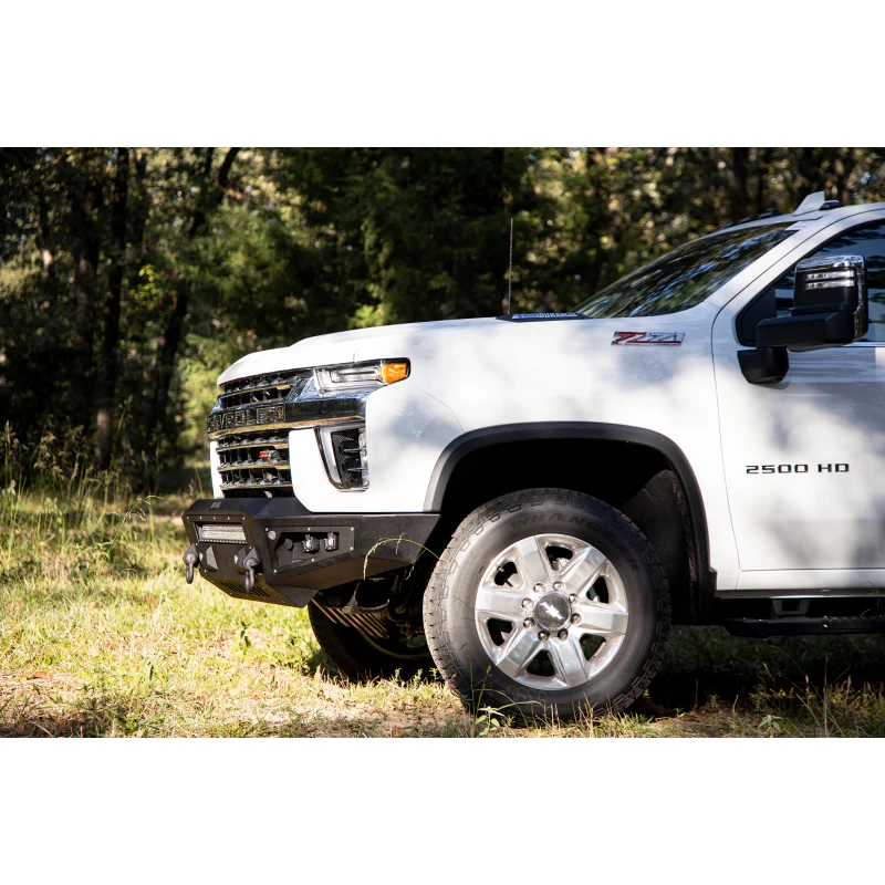 Bodyguard A2L Front Base - Sensor Cutouts Single Light Bar Cutout Bare Metal Model GAC20BYBNN - Image 3